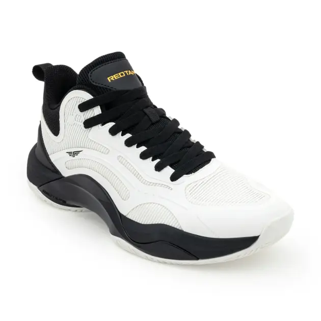 Men’s Classic White & Black Sports Sneakers RSL 0963– Everyday Comfort Series