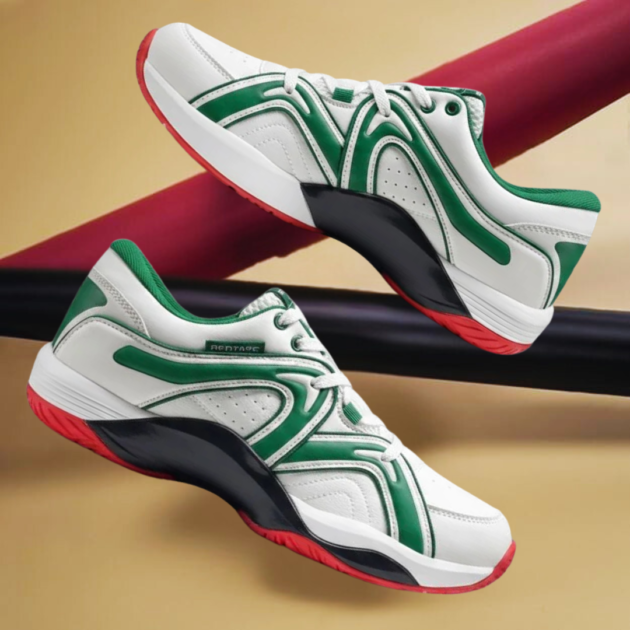 Redtape Pro Green Edition Green & White Sports Sneaker  (RSL 1406)