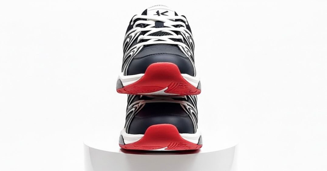 Men’s Premium Navy & White Athletic Sneakers RSL1407 - Image 4