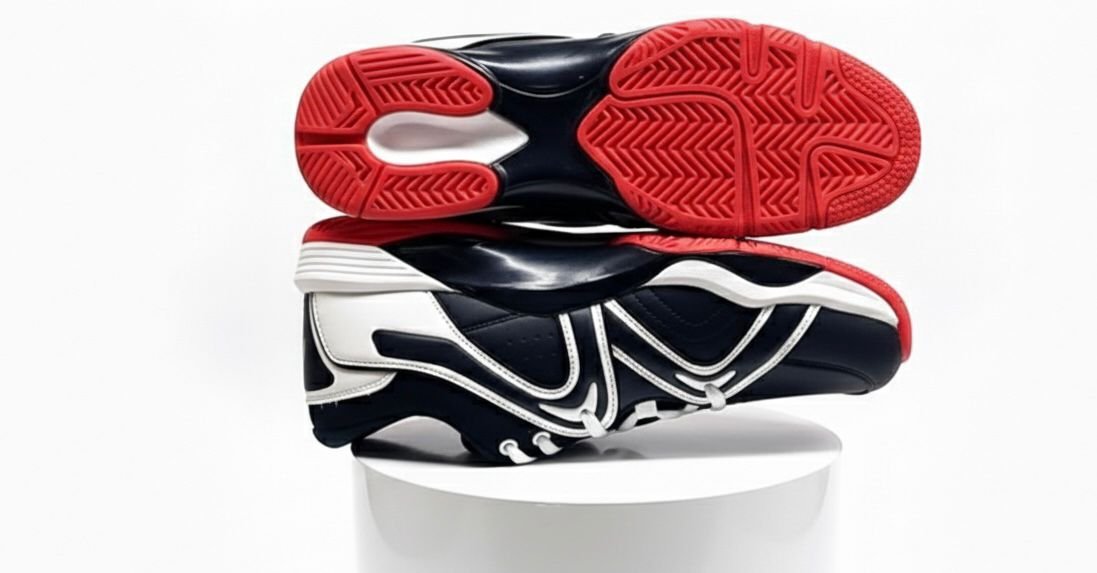 Men’s Premium Navy & White Athletic Sneakers RSL1407 - Image 5