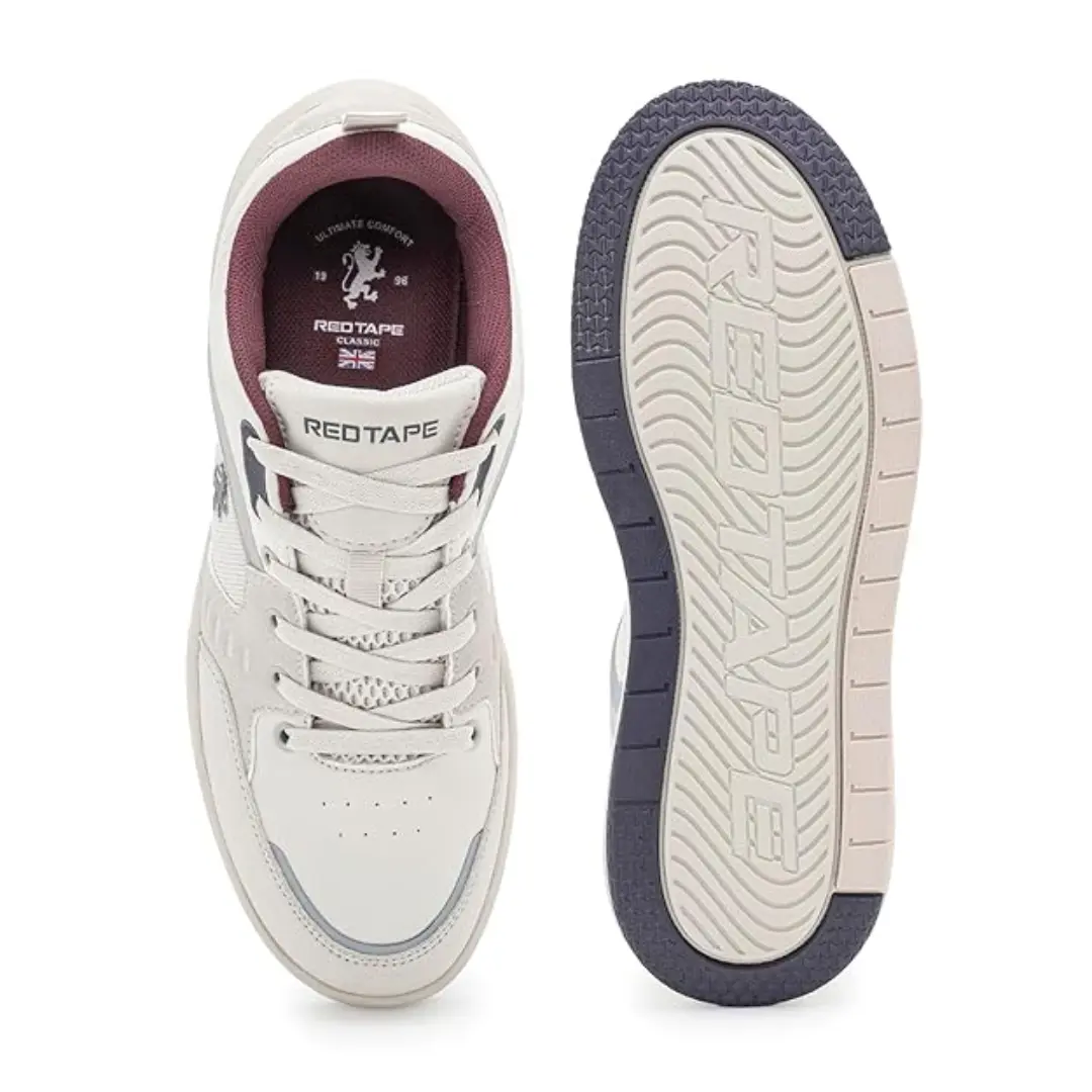 Red Tape Casual Sneaker Shoes for Men | Elegantly Rounded Front, Soothing Insole & Impact-Resistant Comfort (RSL 0633) - Image 4