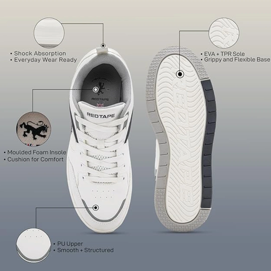 Red Tape Casual Sneaker Shoes for Men (RSL 0635) - Image 6