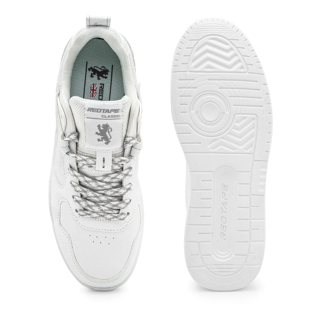 Redtape Full-white Casual Sneakers Shoes for Men (RSL 0665) - Image 3