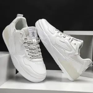 Redtape Full-white Casual Sneakers Shoes for Men (RSL 0665)