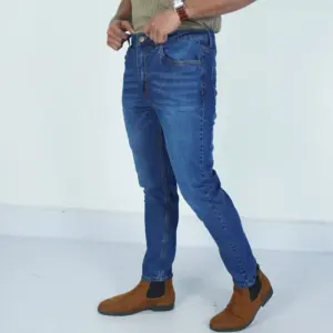 Next Stretch Skinny Fit Denim Jeans – Premium Comfort & Smart Casual Style (Deep Blue)