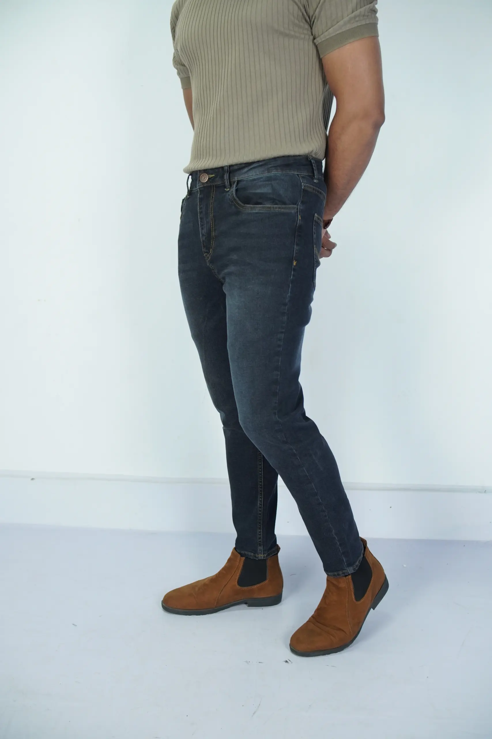 Next Stretch Skinny Fit Denim Jeans – Premium Comfort & Smart Casual Style - Image 3