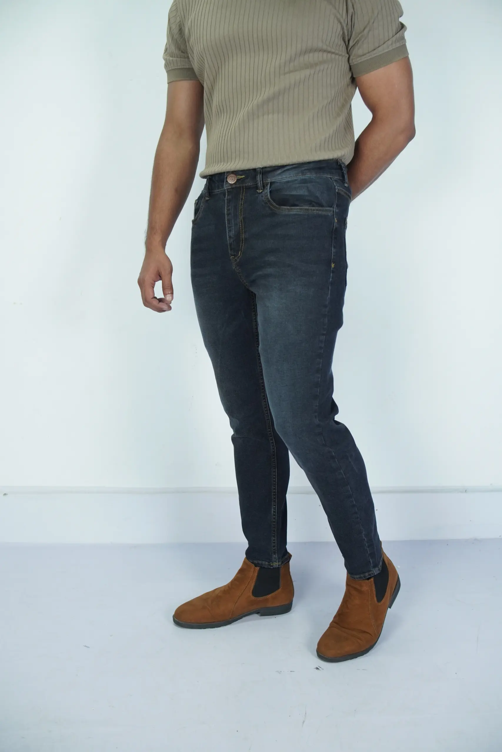 Next Stretch Skinny Fit Denim Jeans – Premium Comfort & Smart Casual Style - Image 2
