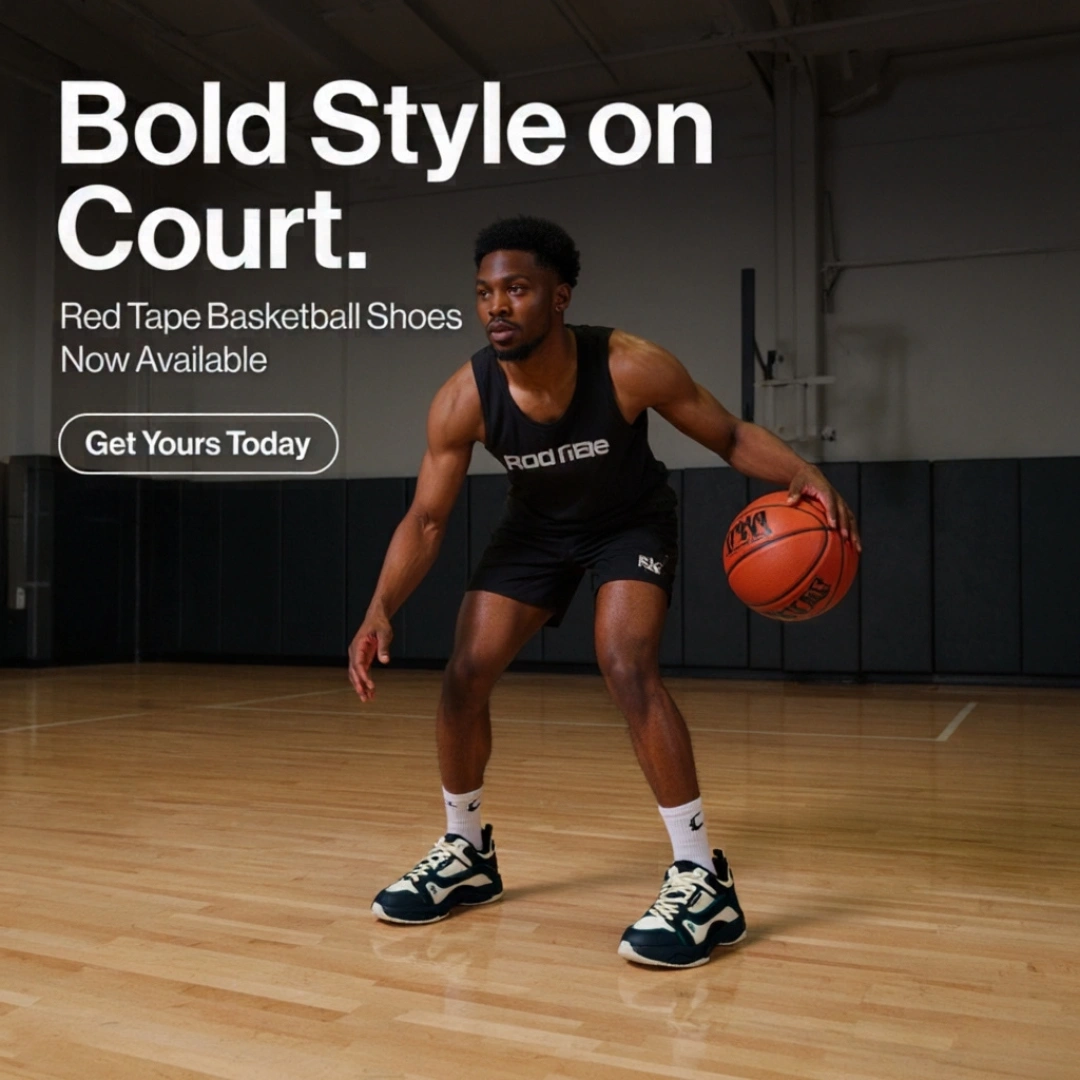 Red Tape Men’s Basketball-Style Shoes for Bold Streetwear Looks (RSL1387) - Image 6