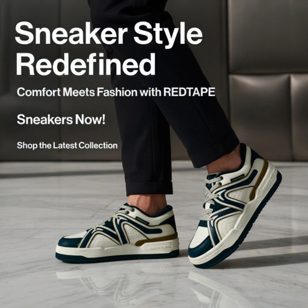 Red Tape Men’s Basketball-Style Shoes for Bold Streetwear Looks (RSL1405) - Image 4