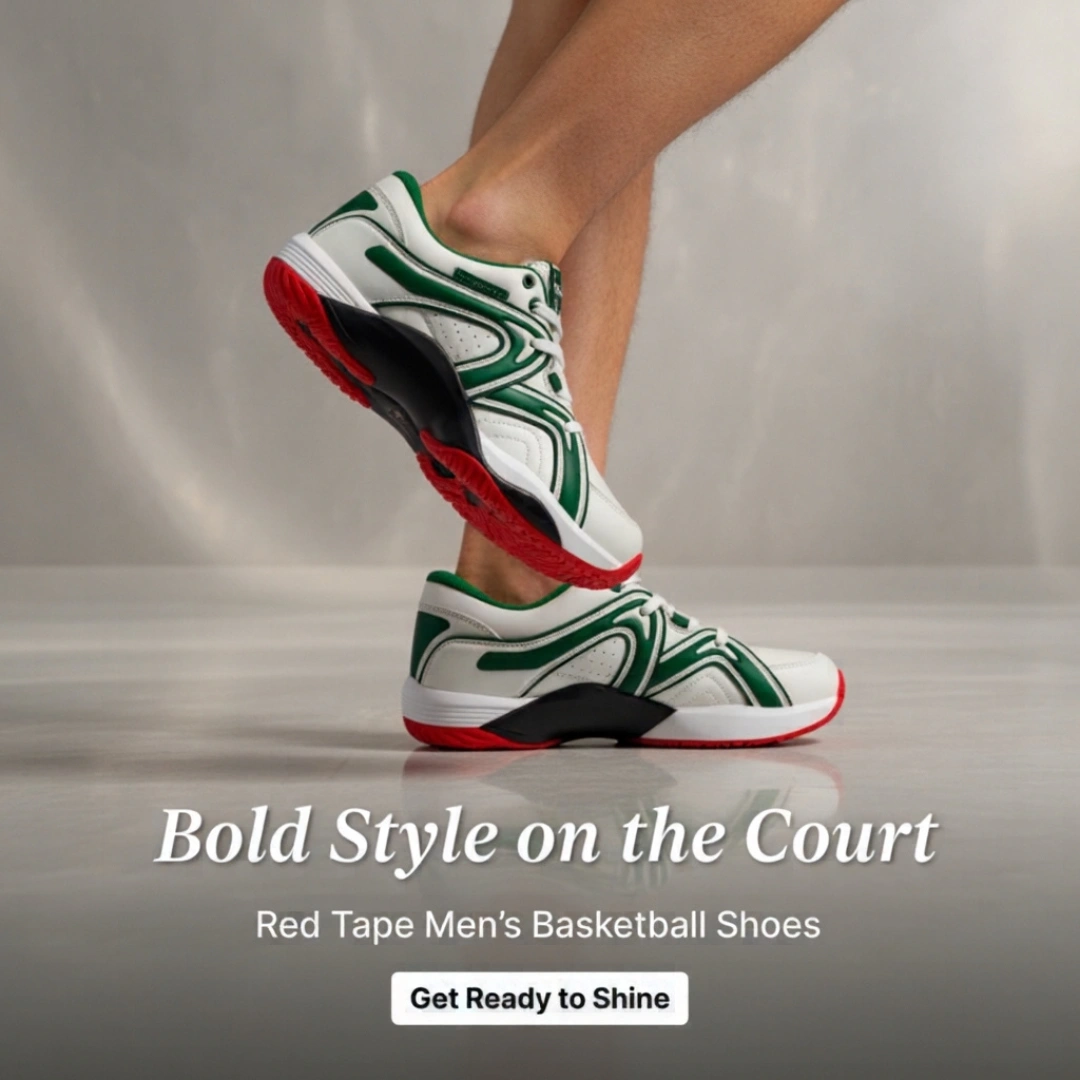 Red Tape Men’s Basketball-Style Shoes for Bold Streetwear Looks (RSL1406) - Image 7
