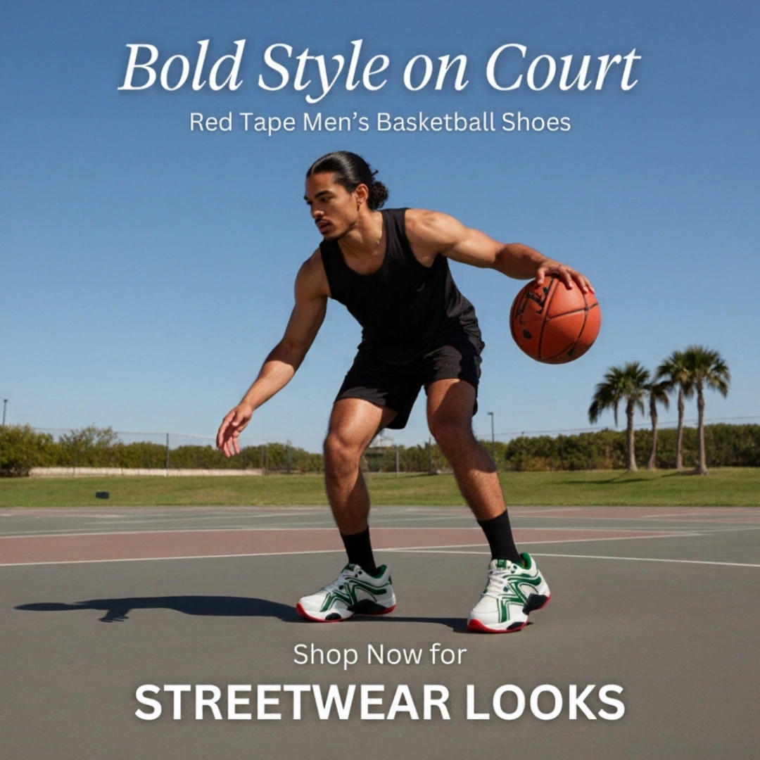 Red Tape Men’s Basketball-Style Shoes for Bold Streetwear Looks (RSL1406) - Image 8