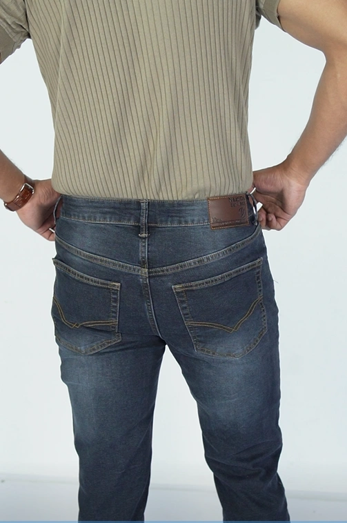 Next Stretch Skinny Fit Denim Jeans – Premium Comfort & Smart Casual Style (Black) - Image 6