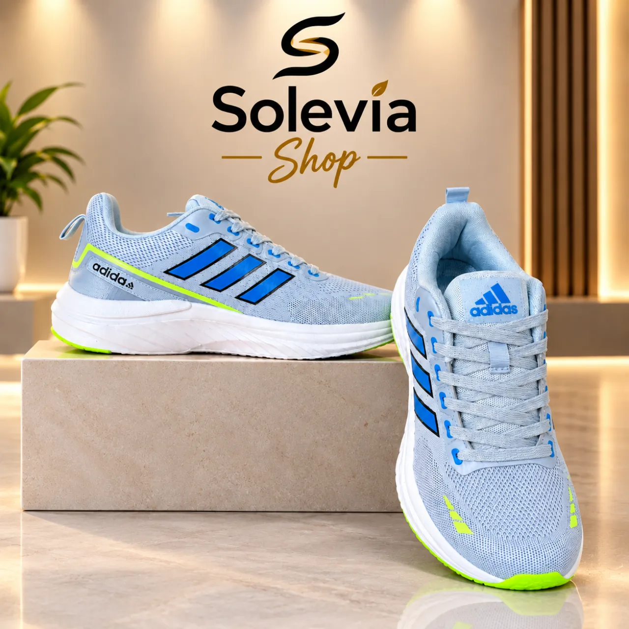 Premium Adidas Style Running Shoes – Lightweight & Comfortable Sports Sneakers