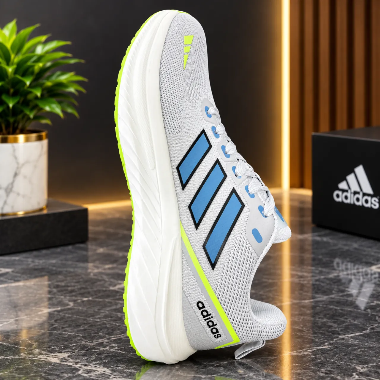 Premium Adidas Style Running Shoes – Lightweight & Comfortable Sports Sneakers - Image 4