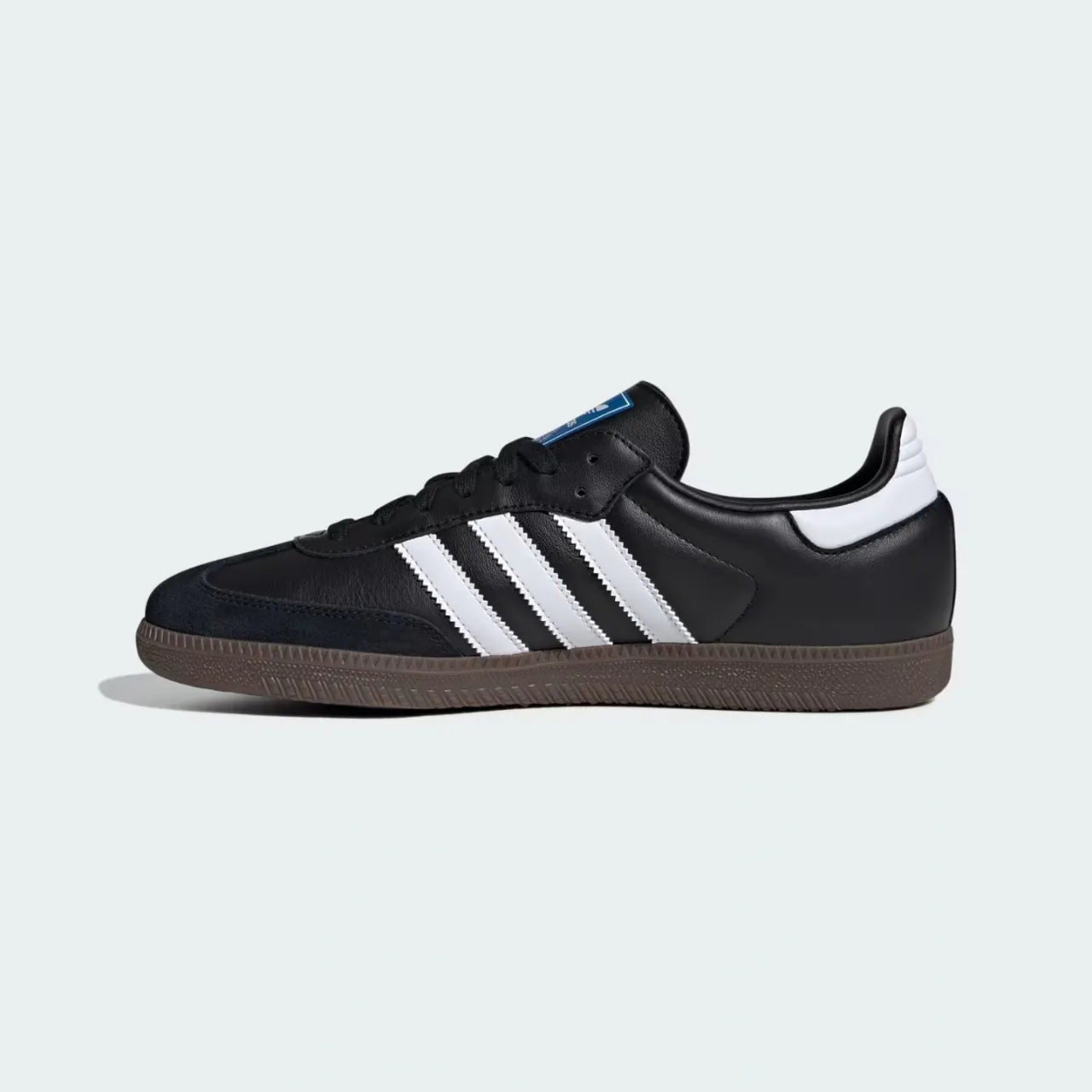 Men's Premium Samba Black White Casual Sneakers – Classic Low Top Fashion Shoes - Image 4